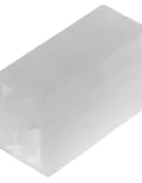 FICHA 3 TERMINAIS MACHO 6.3mm COM PATILHA