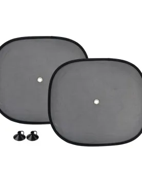 CORTINAS LATERAIS C/ VENTOSA 44X38CM (2 PCS)