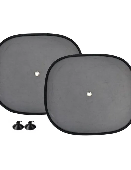 CORTINAS LATERAIS C/ VENTOSA 44X38CM (2 PCS)