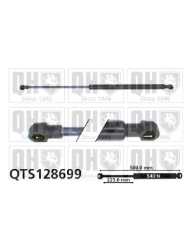 AMORTECEDOR TAMPA DE MALA = AG-40076 (500L 530N)