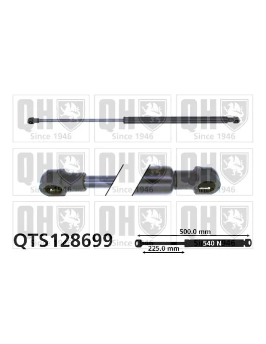 AMORTECEDOR TAMPA DE MALA = AG-40076 (500L 530N)