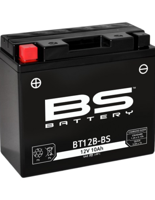 BATERIA DE MOTA = YT12B-4 YT12B-BS (BS)