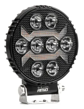 FAROL DE LED COM LUZ PRESENÇA AWL69 54W 6500K 10000lm 9-36V (UNIDADE) (AMIO)