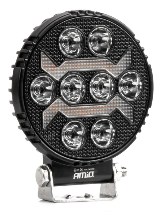 FAROL DE LED COM LUZ PRESENÇA AWL69 54W 6500K 10000lm 9-36V (UNIDADE) (AMIO)