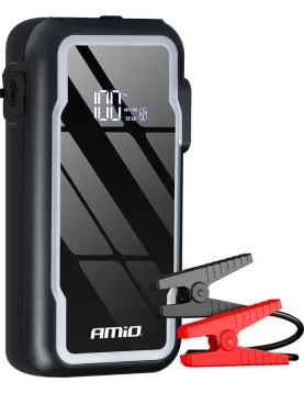 BOOSTER ARRANQUE PORTATIL 3EM1 12V 12Ah 1600A (AMIO)
