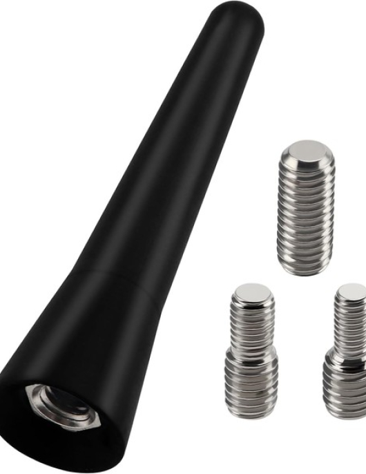 ANTENA ALUMINIO PRETA 10 Cm