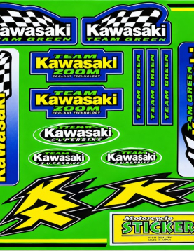 KIT AUTOCOLANTES "KAWASAKI"