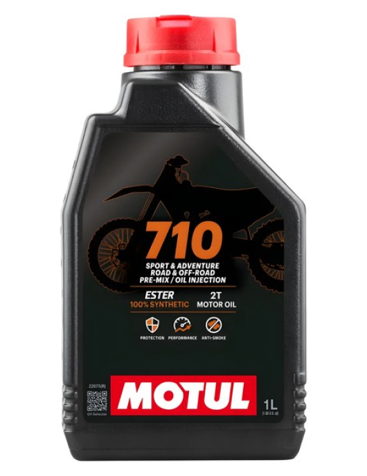 OLEO MOTUL 710 2T 1Ltr 100% SINTETICO