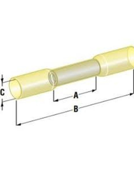 TERMINAL TERMORETRATIL CILINDRICO 0.25-1mm (UNIDADE)