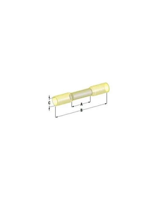 TERMINAL TERMORETRATIL CILINDRICO 0.25-1mm (UNIDADE)