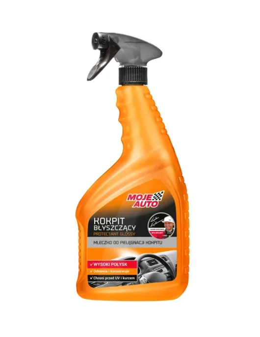 SPRAY BORRIFADOR LIMPA TABLIER COCKPIT C/ BRILHO 750ML (MOJE AUTO)