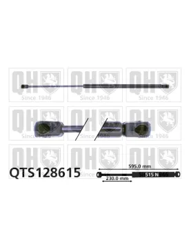 AMORTECEDOR TAMPA MALA = AG-17280 (520N)