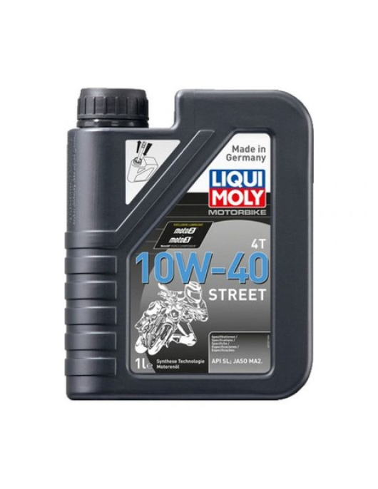 OLEO LIQUI MOLY MOTORBIKE 4T STREET 10W40 1Ltr