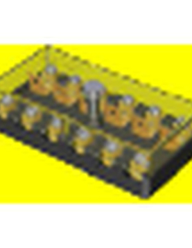 CAIXA DE FUSIVEIS TIPO BOSCH (6 FUSIVEIS)