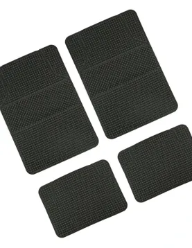 TAPETES UNIVERSAIS EM PVC PRETOS "CALIFORNIA GRAN PREE"