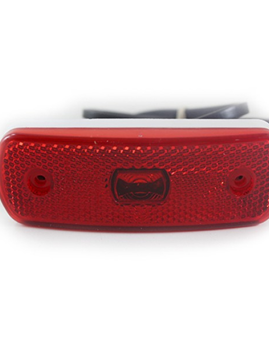 FAROLIM LED VERMELHO 12V 24V (SIM)