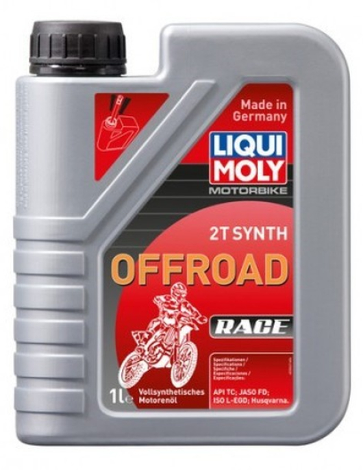 OLEO LIQUI MOLY MOTORBIKE 2T SYNTH OFFROAD 1Ltr
