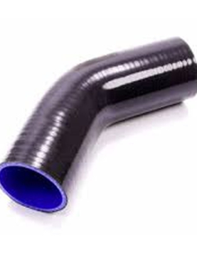 CURVA DE SILICONE  REFORÇADO 45º 54 mm