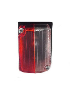FAROLIM PENDURAL DE BASE PLANA VERMELHO/ BRANCO 301100400