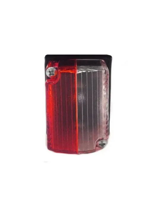 FAROLIM PENDURAL DE BASE PLANA VERMELHO/ BRANCO 301100400