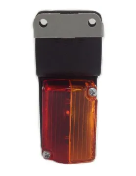 FAROLIM PENDURAL LARANJA/ VERMELHO (UNIDADE)