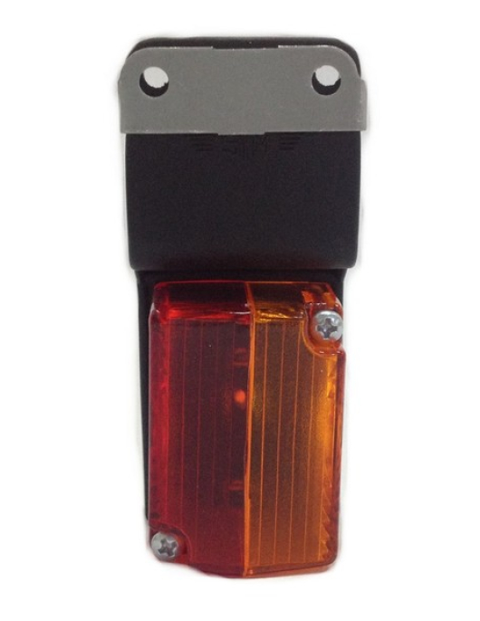 FAROLIM PENDURAL LARANJA/ VERMELHO (UNIDADE)