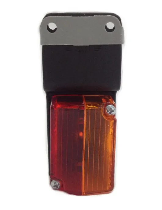 FAROLIM PENDURAL LARANJA/ VERMELHO (UNIDADE)