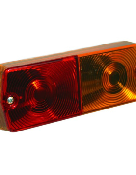 VIDRO DE FAROLIM VERMELHO/ LARANJA 185,3x67,5mm