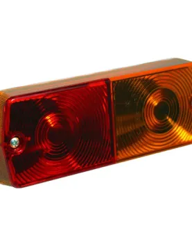VIDRO DE FAROLIM VERMELHO/ LARANJA 185,3x67,5mm
