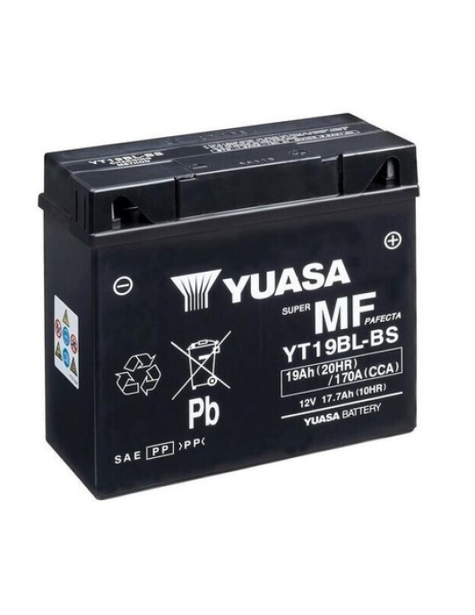 BATERIA DE MOTA ACIDO = YT19BL-BS 51913 NH12-20 (TECNIUM) C/ SIGOU INCLUIDO