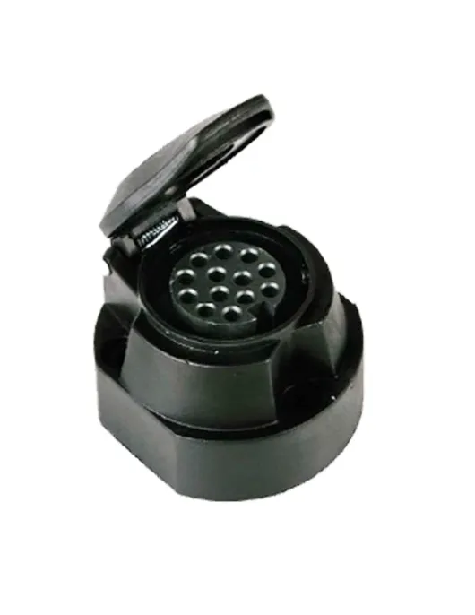 FICHA TOMADA DE REBOQUE PLASTICO FEMEA 13 PINS