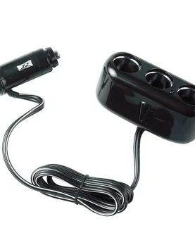 EXTENÇAO TRIPLA PARA FICHA DE ESQUEIRO (LAMPA)