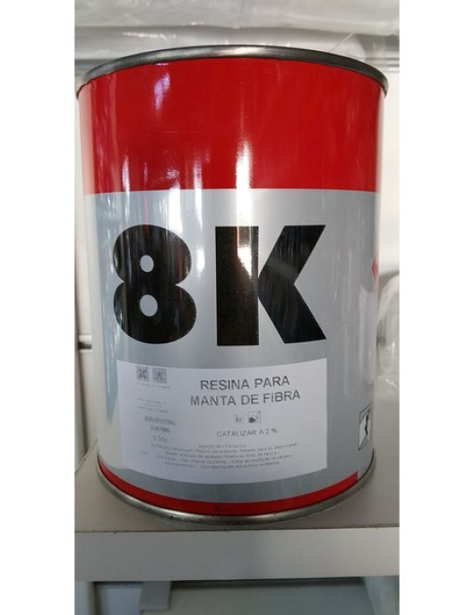 RESINA PARA MANTA DE FIBRA 1Kg (8K)
