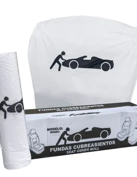 CAPAS DE BANCO EM PLASTICO (CAIXA 250 UNIDADES) (JBM)