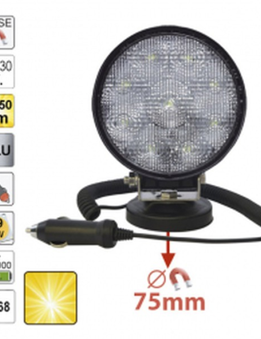 FAROL AUXILIAR MAGNETICO 10/40V 1450lm (JBM)