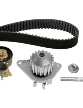 KIT DISTRIBUIÇAO COM BOMBA DE AGUA PSA 100 DENTES = QBPK5770  (INA)