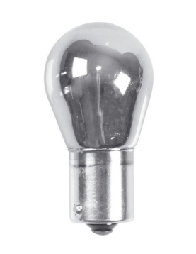 LAMPADAS CROMADAS 12V 21W BRANCAS (LAMPA)