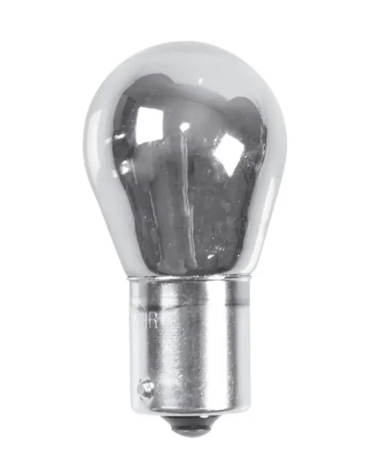LAMPADAS CROMADAS 12V 21W BRANCAS (LAMPA)