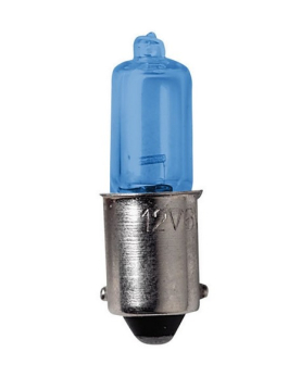 LAMPADAS HALOGENIO 12V H6W AZUL DESCENTRADAS
