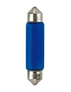 LAMPADAS TUBOLARES 12V 10W 44mm "BLEU-XE"