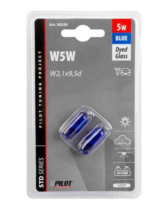 LAMPADAS 12V 5W HID S/ CASQUILHO