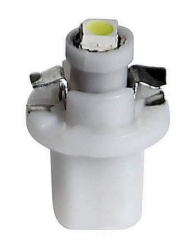 LAMPADAS LED SMD C/ CASQ. PLASTICO TABLIER BRANCAS