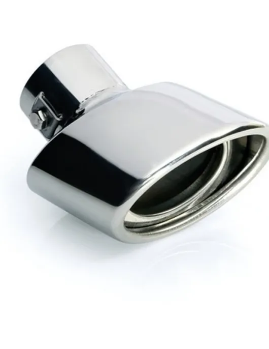 PONTEIRA DE ESCAPE INOX CURVA