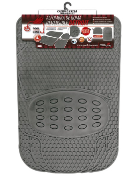 TAPETES EM BORRACHA UNIVERSAIS "DETROIT" 4PCS