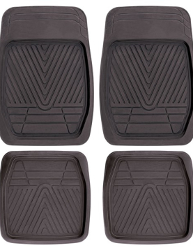TAPETES CONCAVOS EM BORRACHA "CARGO" 4PCS (POOL LINE)