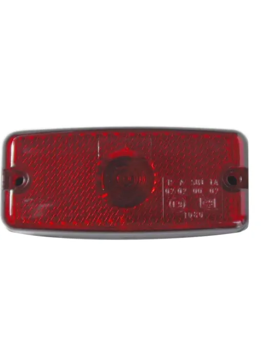 FAROLIM DE BASE PLANA VERMELHO 86x38,4mm