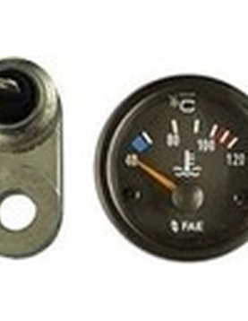 MANOMETRO TEMPERATURA FAE 12V COM VALVULA ENCOSTO