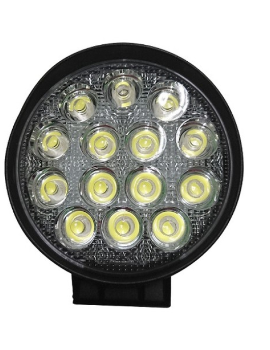 FAROL DE LED REDONDO 12/24V 42W 3500LM (UNIDADE)