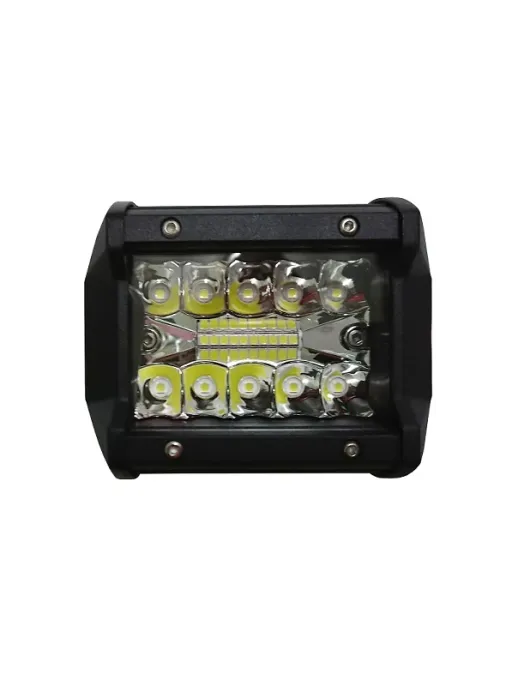 FAROL DE LED RECTANGULAR 12/24V 60W 10cm (UNIDADE)