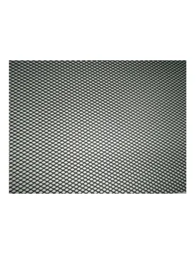REDE DE ALUMINIO PRETA FAVO PEQUENO 120X30 cm (BTR)